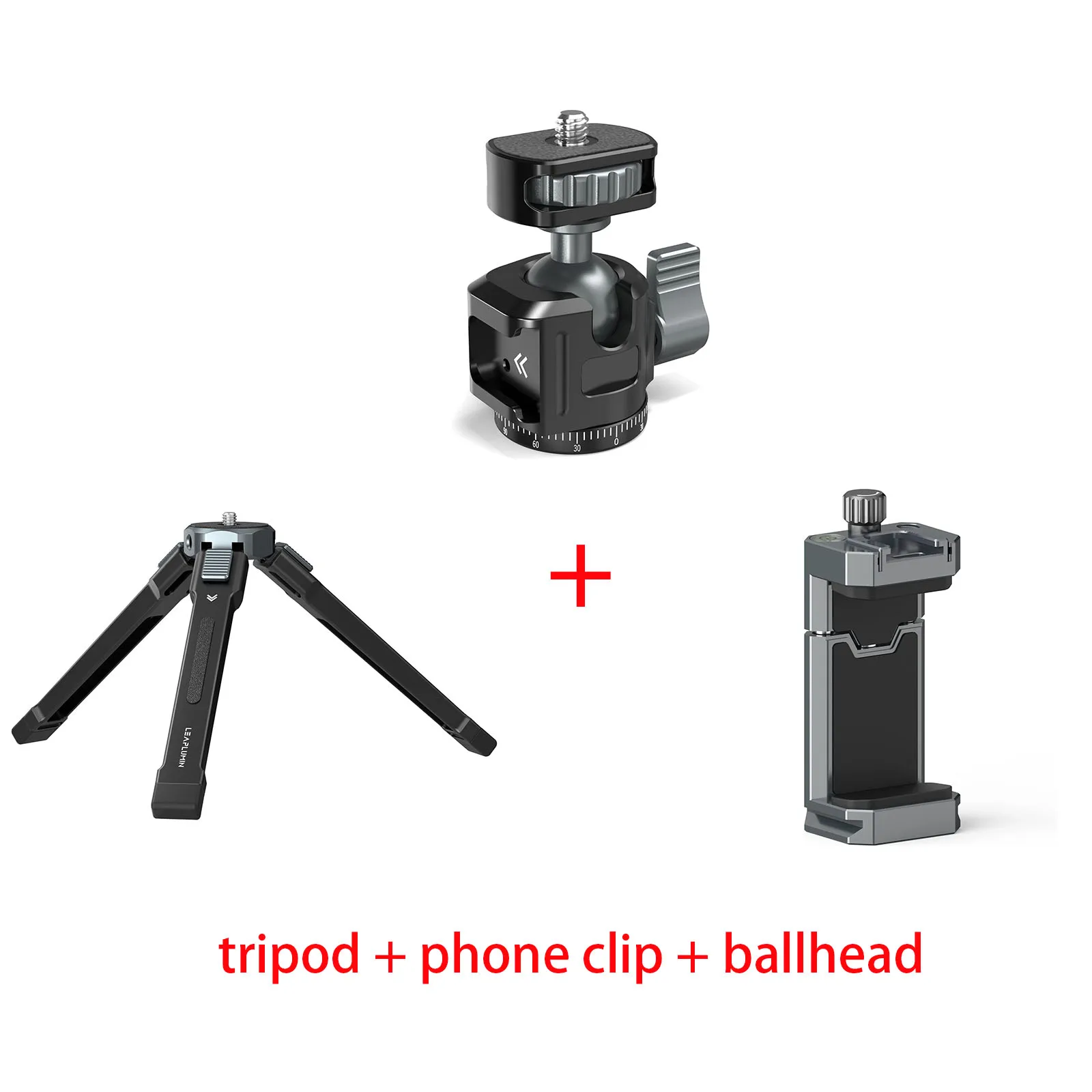 tripod clip ballhead