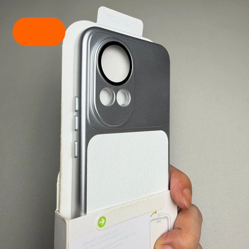 Premium Matte Leather Protective Back Cover