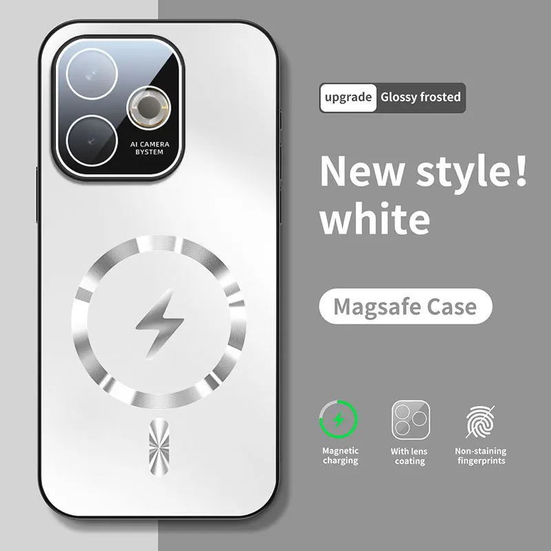 Magnetic Heat Dissipation Matte Protective Case with Adsorption Technology