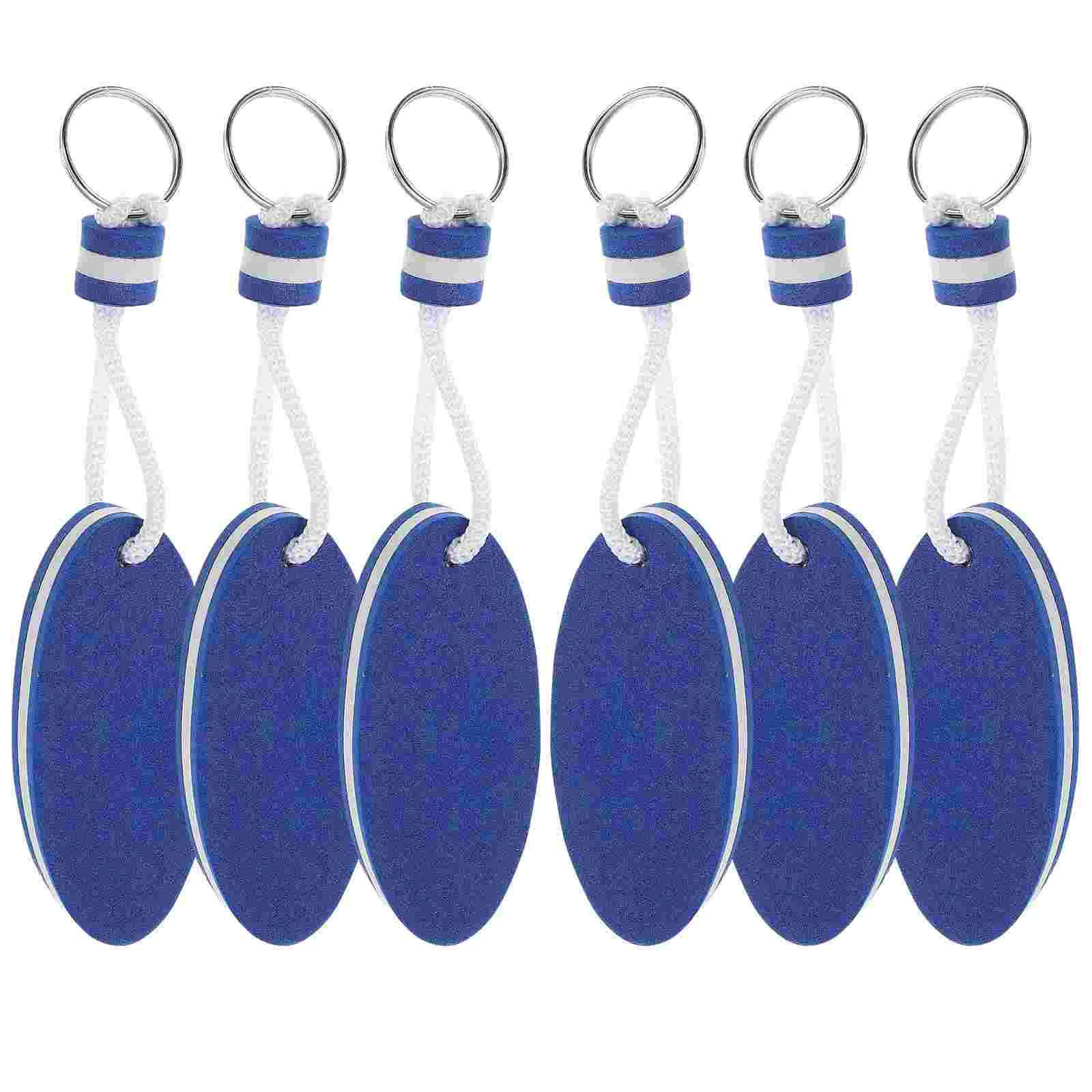 Surfboard Oval Keychain Eva Pendant Floating Water Foam Sponge Buckle for Boat Keys Portable Rings Buoy Decor key rings titanium alloy keychain for car keys wholesale bulk outdoor portable mini keyring for men and women