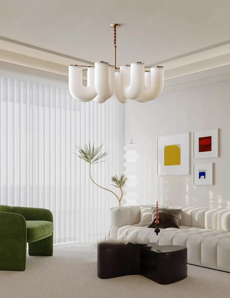 Vintage Glass Pendant Light 2