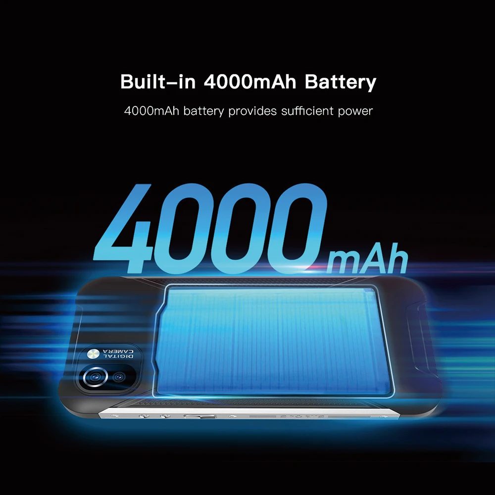 UNIWA W555 Smartphone 4G Cellphone 3G RAM 32G ROM Android 12  5.71 Inch  Quad Core Mobile Phone 4000mA NFC