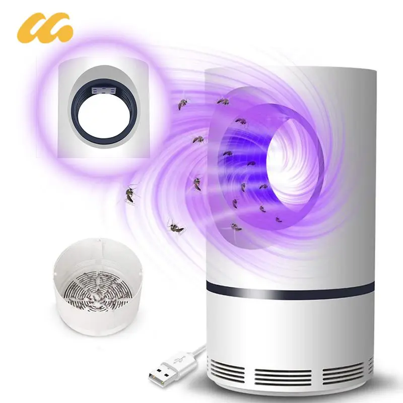 Usb Mosquito Killer Lamp Led Usb Night Lights Antizanzare Fotocatalizzatore Muto Repellente Per Zanzare Bug Zapper Mosquito Killer Lamp