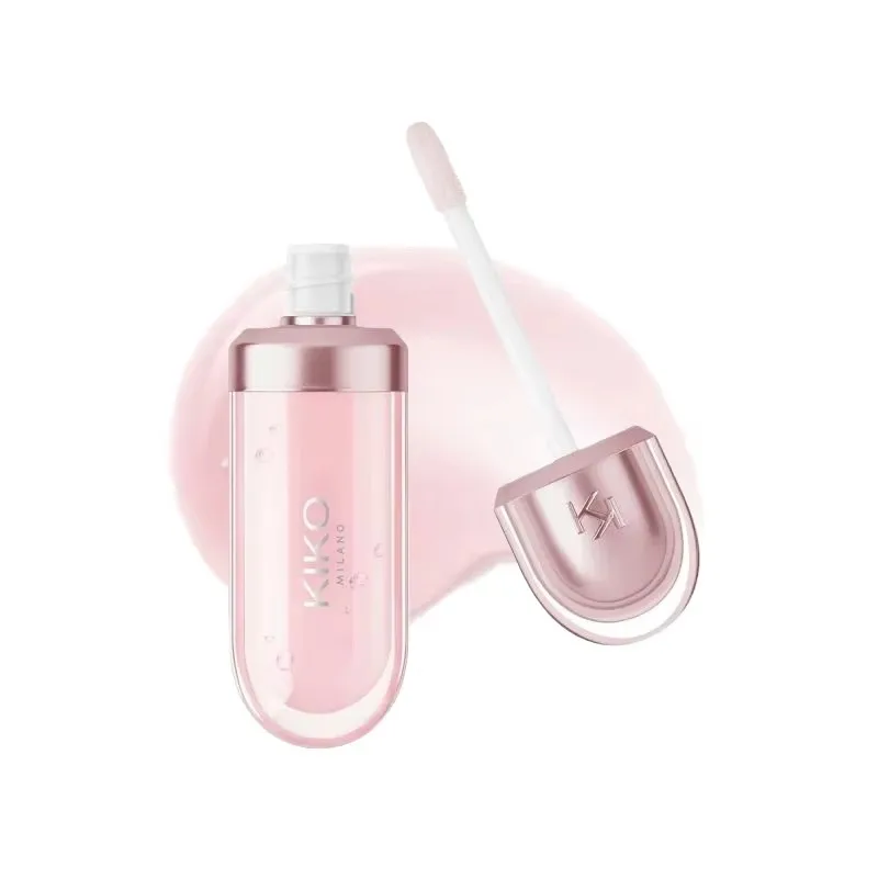 KIKO 3D Hydra Lipgloss Mirror Lip Glaze Shimmer Moisturizing Pearlescent Color Liquid Lip Gloss Plump Glossy Non Stick Cup Balm