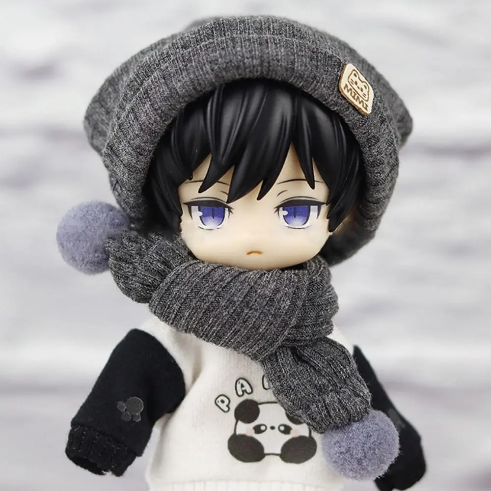Knitted Doll Hat for 1/12 BJD Dolls and Obitsu11 Dolls