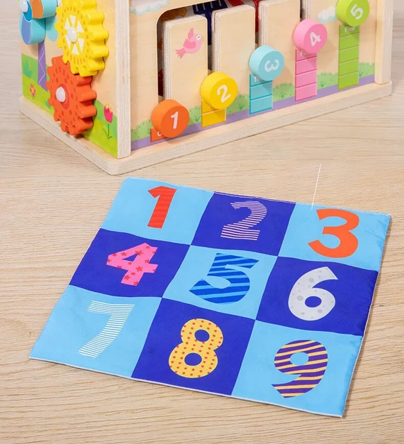 Giocattolo Montessori Scatola Dei Fazzoletti - Sensoriale Per Bambini 6-12 Mesi, Con Sciarpe Colorate - Foto 8