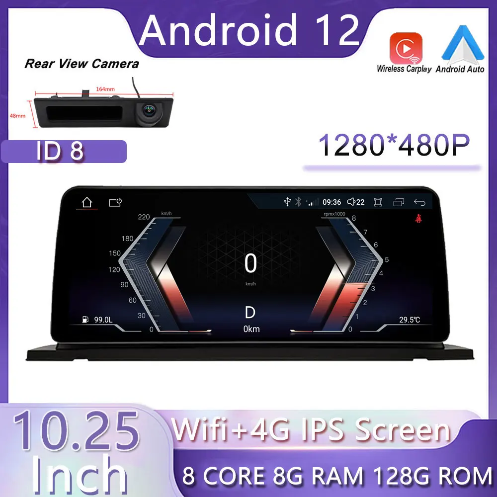 

Android 12 10,25 "IPS экран для BMW 5 series GT F07 (2011-2012)CIC(2013-2017)NBT система беспроводной Carplay автомобильный мультимедийный плеер