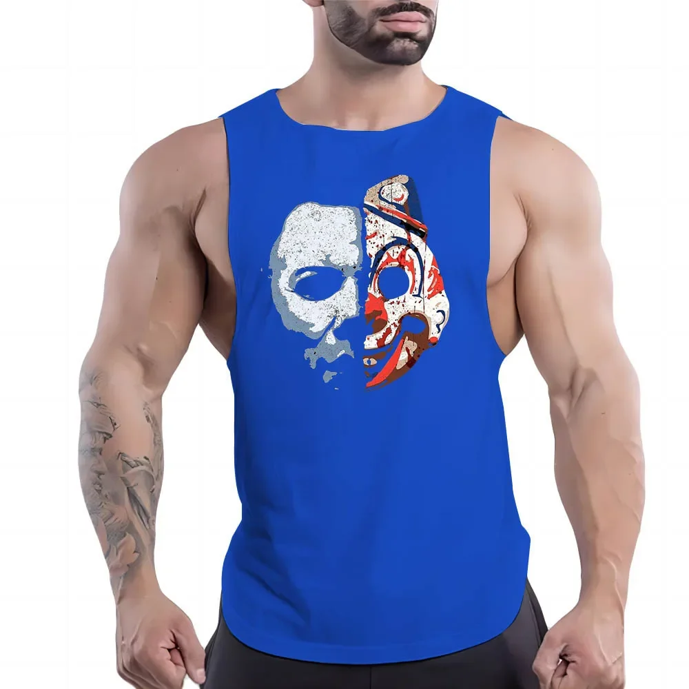 thumbnail image 1 of Camiseta sin mangas transpirable de secado rápido para hombre, ropa de moda para ocio, verano, Y2k, FNAF, gimnasio, exterior, baloncesto, estampado, deporte, camiseta sin mangas, 1 of 4
