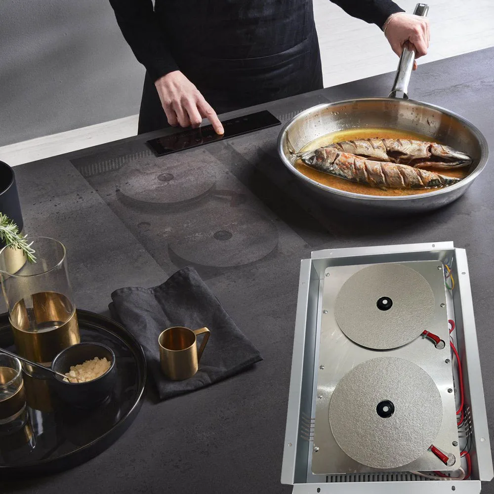 Home Appliances 2 Burner Built-in Induction Cooktop with Touch Control Induction Stove