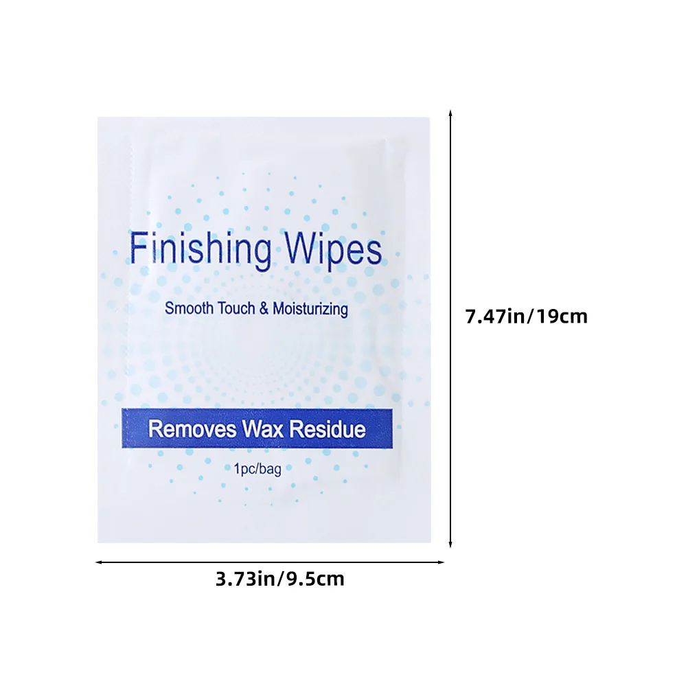 20 Pcs Body Supplies Hair Removal Wax Cleaning Oil Pack Miss Wipes Cleansing Remover 6