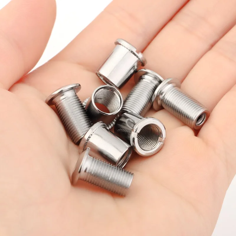 Bike Chainring Bolts Monoplate or Double or Three Plate Crankset Fixing Nuts 4 Pairs Mountain Bicycle Crankset Parts Accessories bike chainring bike crank bike crankset bike crank bolt bicycle chainring bolt bicycle parts