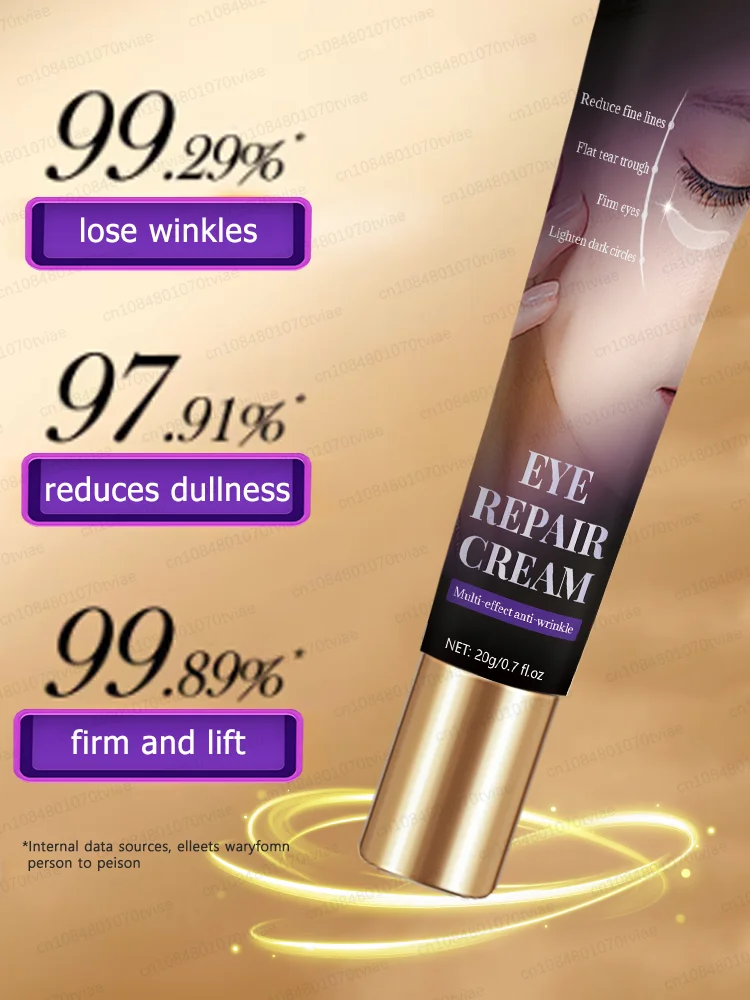 Effective eye cream eliminates wrinkles eye bags dark circles tightens skin brightens skin in 7 days beauty enhancement product