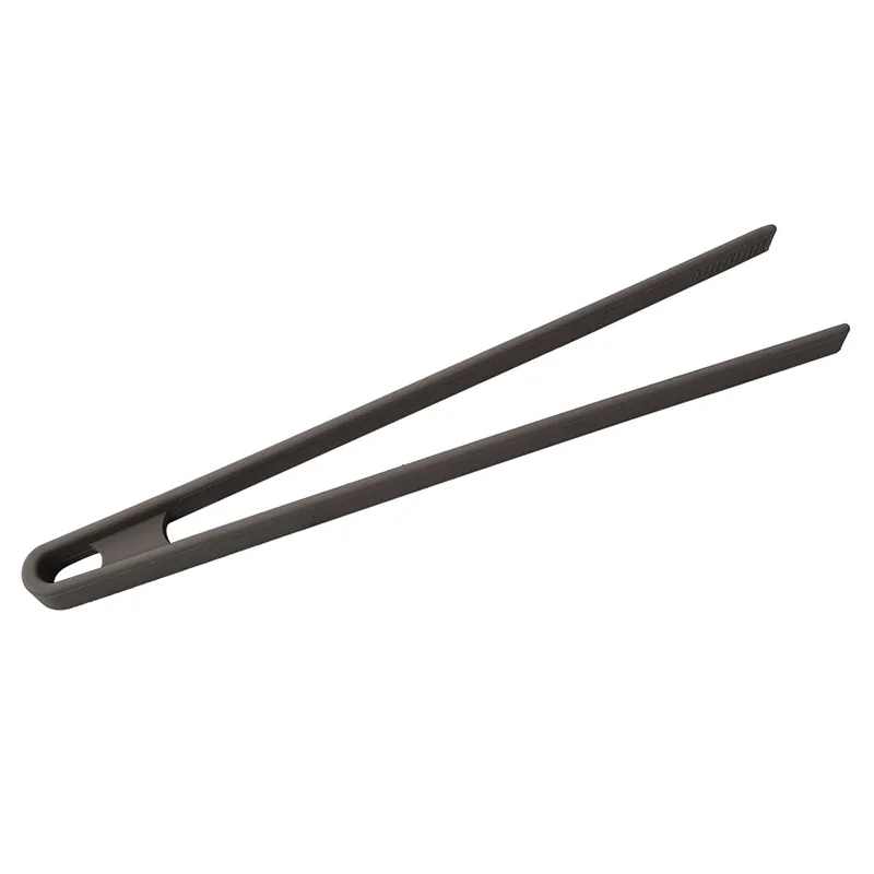 Silicone Food Tongs Food Clip High Temperature Resistance Barbecue Tong Self-Service Tongs Bread Folder for Household Restaurant