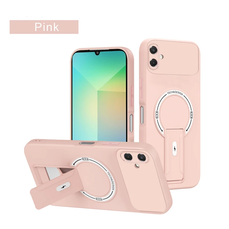 Magnetic Stand Phone Case with Rugged Protection and Sleek Design