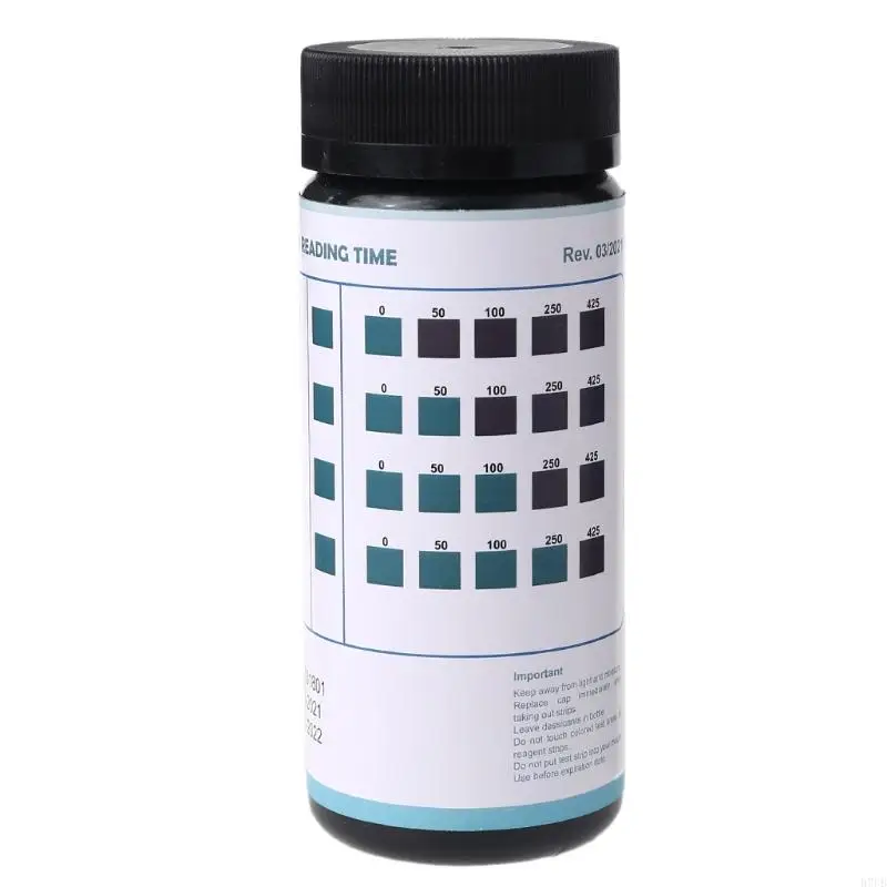 R7UB Best Water Hardness Test Strips Reliable Item for Testing Water Quality of Pool Spa Aquarium Drinking & Well
