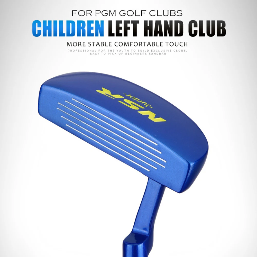 

PGM New Golf Club Junior Putter Left Hand Club Wide Hitting Surface Low Center of Gravity Club Head Golf Beginner Club