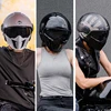 CYRIL-Casque de moto intégral, ouvert, modulaire, double lentille