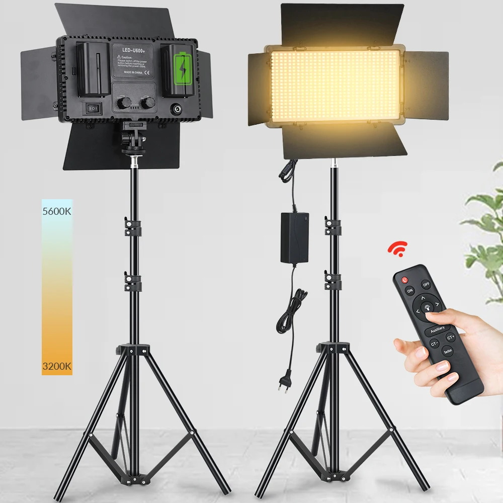 

10 Inch LED Photo Studio Light for Tiktok Youbute Game Live Video Lighting Portable Video Recording Photography Panel Lamp