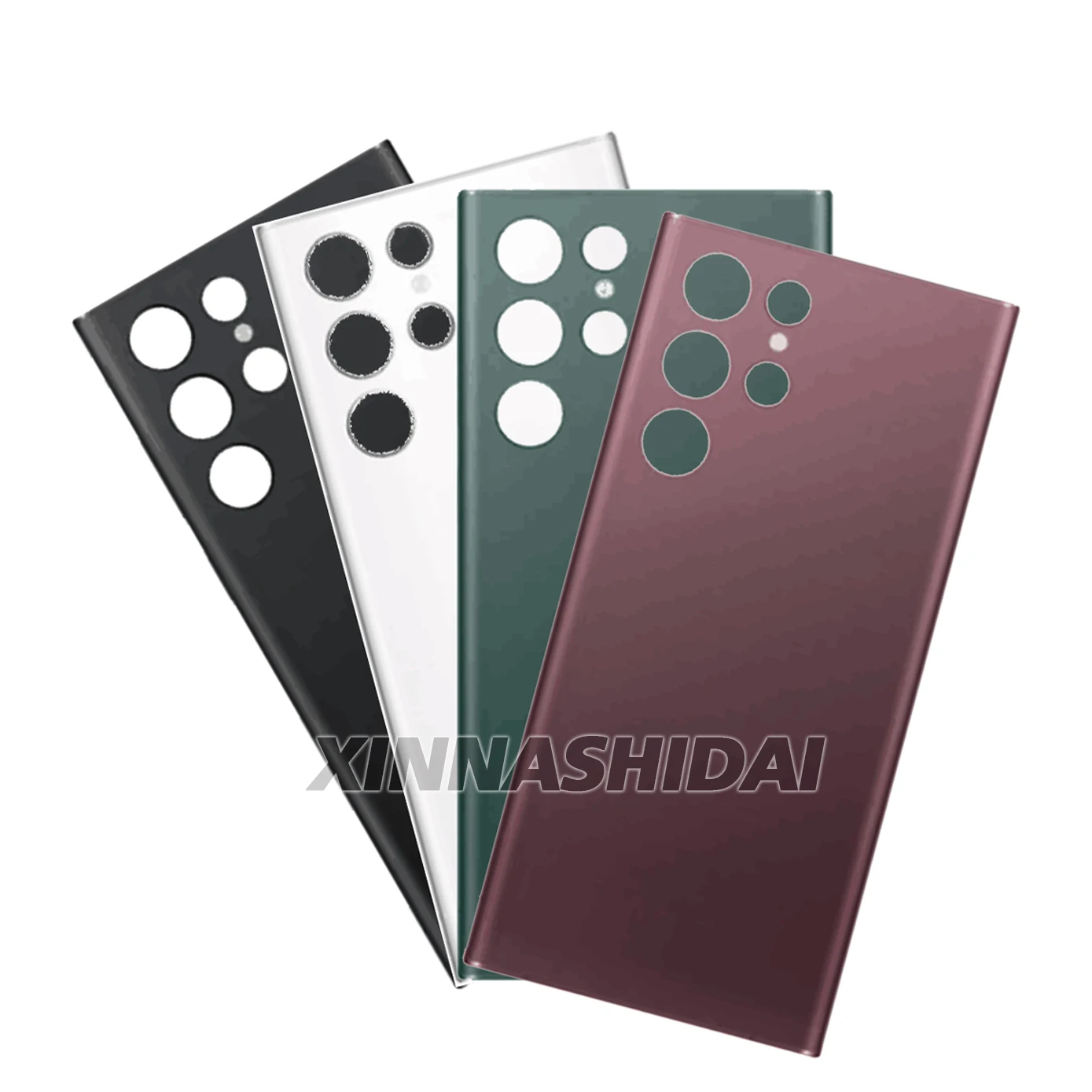 배터리 후면 커버 하우징 케이스 교체 부품, 삼성 갤럭시 S22 울트라 5G SM-S908 S908B