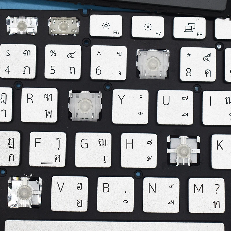 غطاء مفتاح بديل ومشبك مقص ومفصلة للوحة مفاتيح الكم...