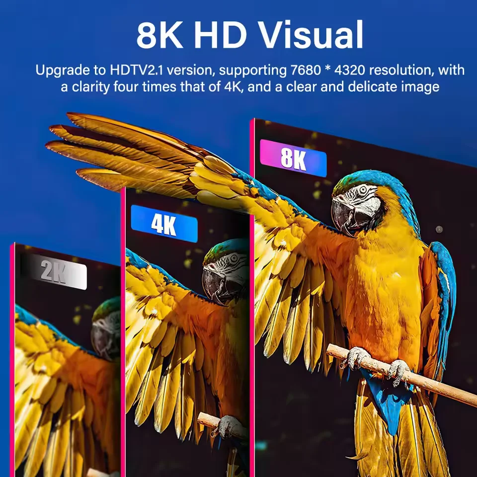 Ultra High-Speed 8K HDMI 2.1 Cable with HDR & eARC Support