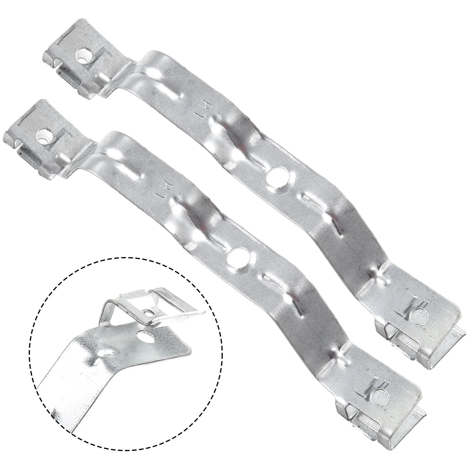 

Auto Parts Bracket Stiffener Car Accessories Front Bumper Liner Pair Plastic/Metal Replacement 1104541-00 Brand New
