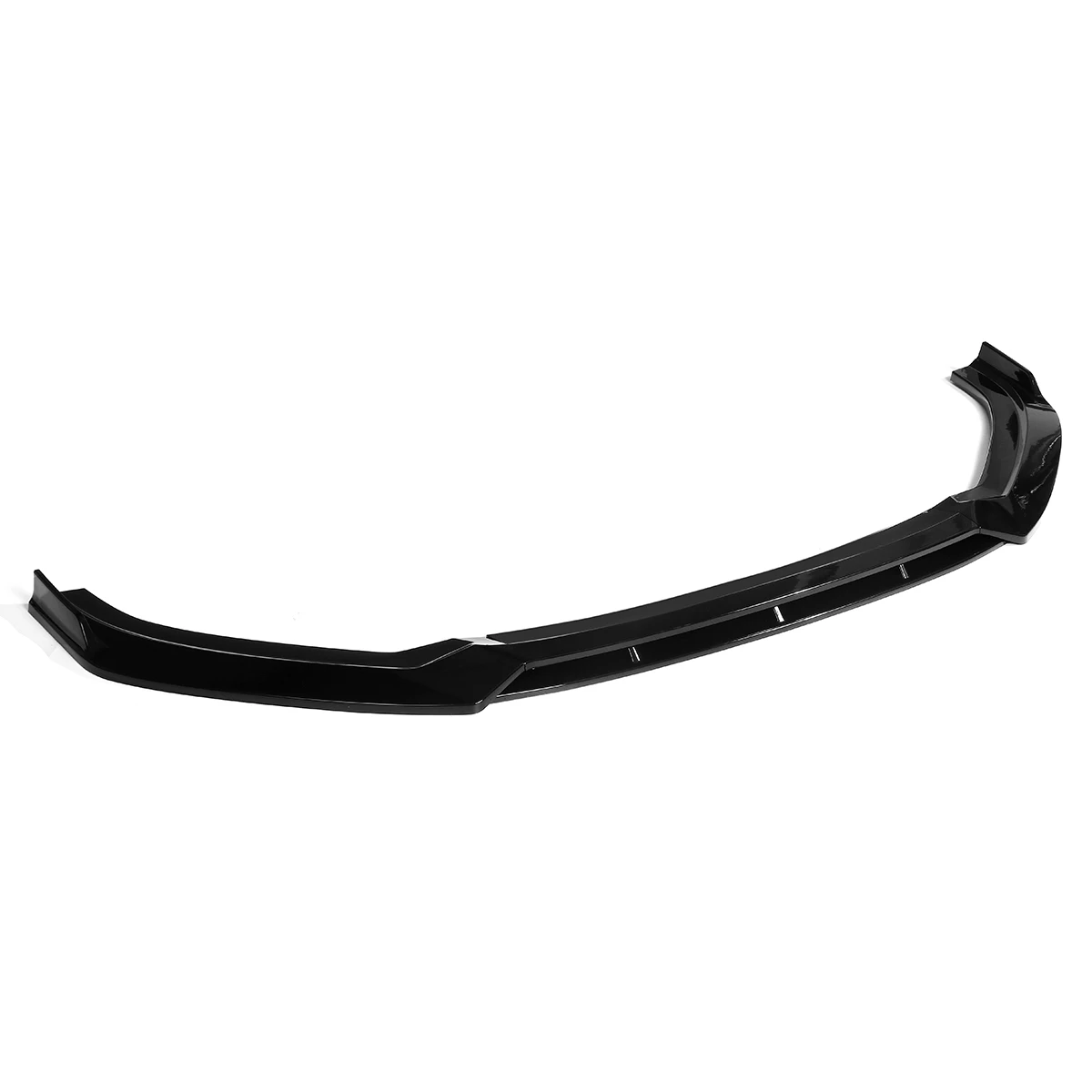 4pcs Detachable Car Front Bumper Lip Deflector Lips Bumper Spoiler