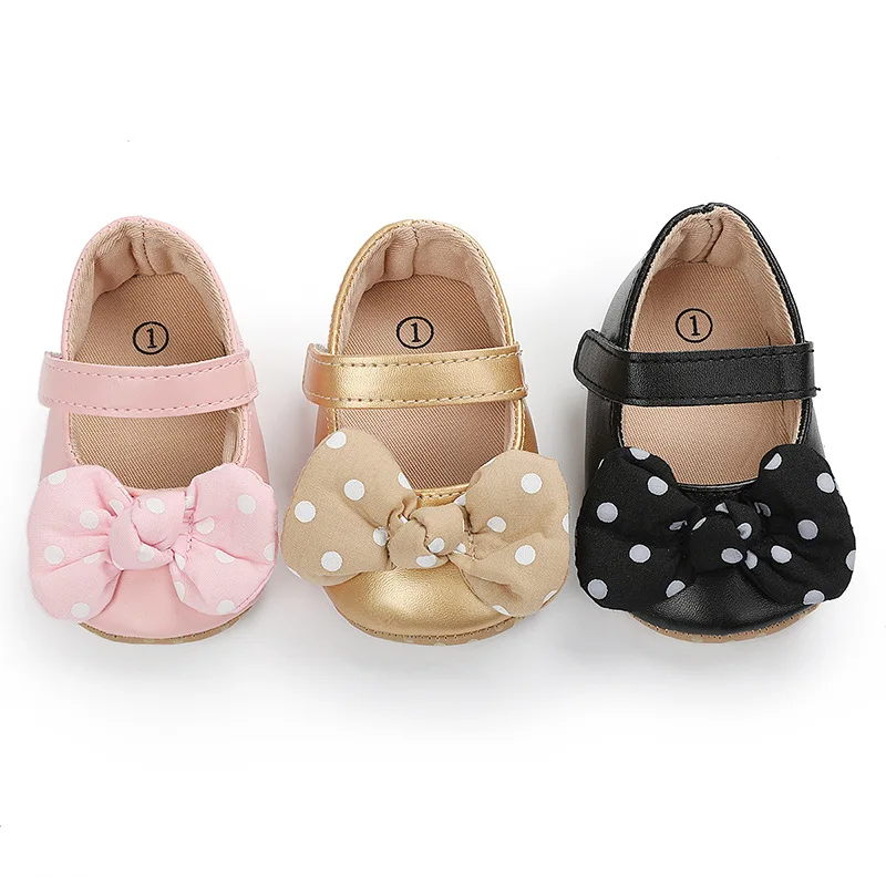

Newborn Baby Shoes Sandal Baby Girls Bow Knot Sandals Cute Soft Sole Flat Princess Shoes Non-Slip First Walkers Baby Girl Sandal