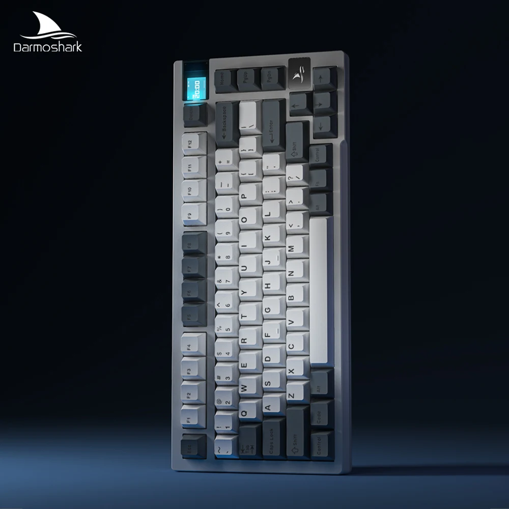 

Motospeed Darmoshark K8 Tri Mode Bluetoot Wireless Wired Gaming Mechanical Keyboard 81 Keycaps Gamer Keyboards For PC Computer