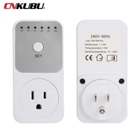 US EU UK 10Hr Countdown Timer Switch Socket Plug Intelligent Time Setting Control Socket Electricity Power Metering Socket 2