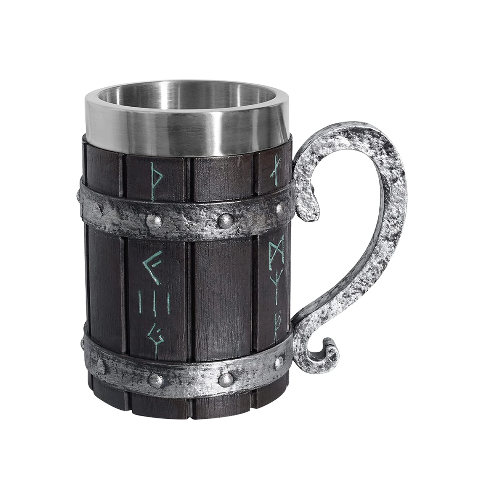 Beer Mug Stainless Steel Home Bar Decor