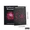 Fortune Telling Tarot Cards Confession Messages Oracle Cards Divination Tools Standard Tarot Decks for Board Game Fate 5