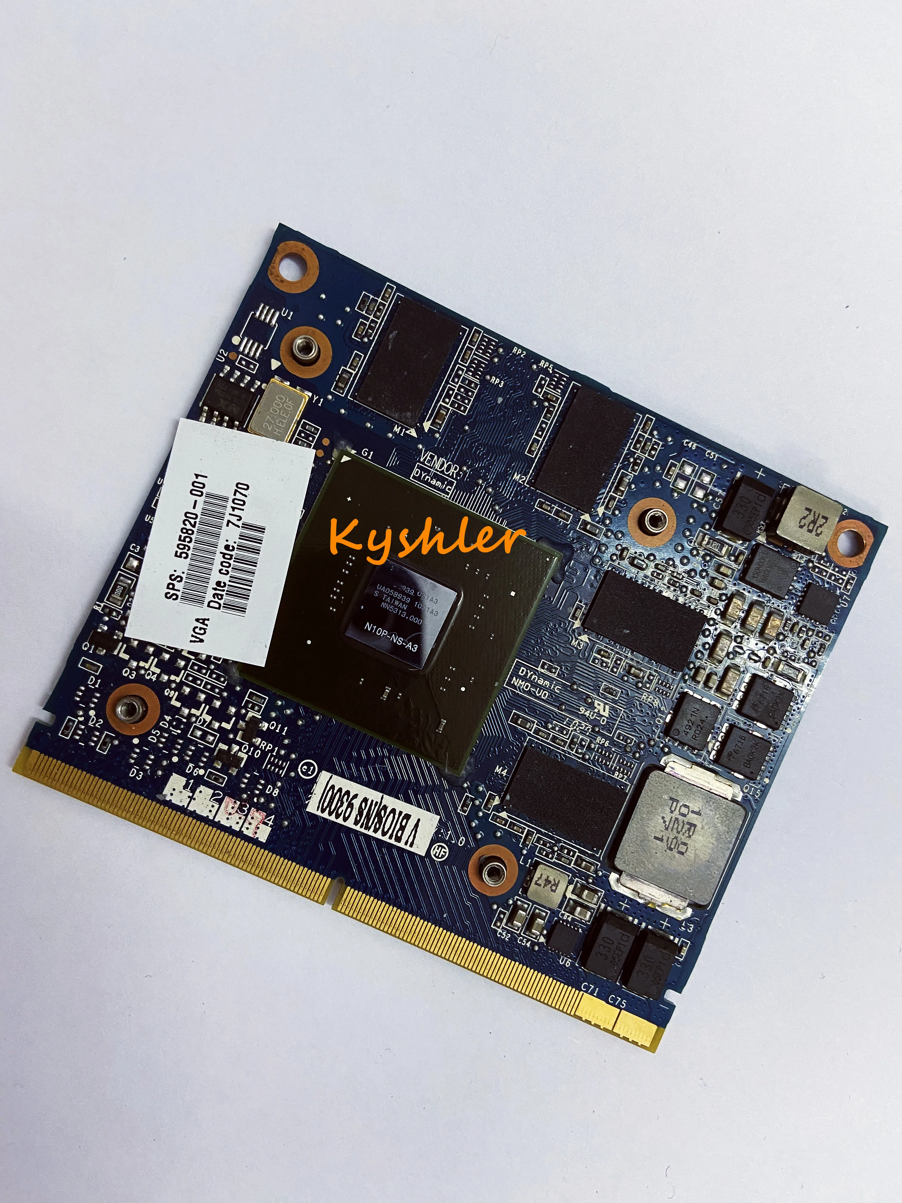 Original NVS 5100M NVS5100 1GB N10P-NS-A3 MXM III Laptop Video