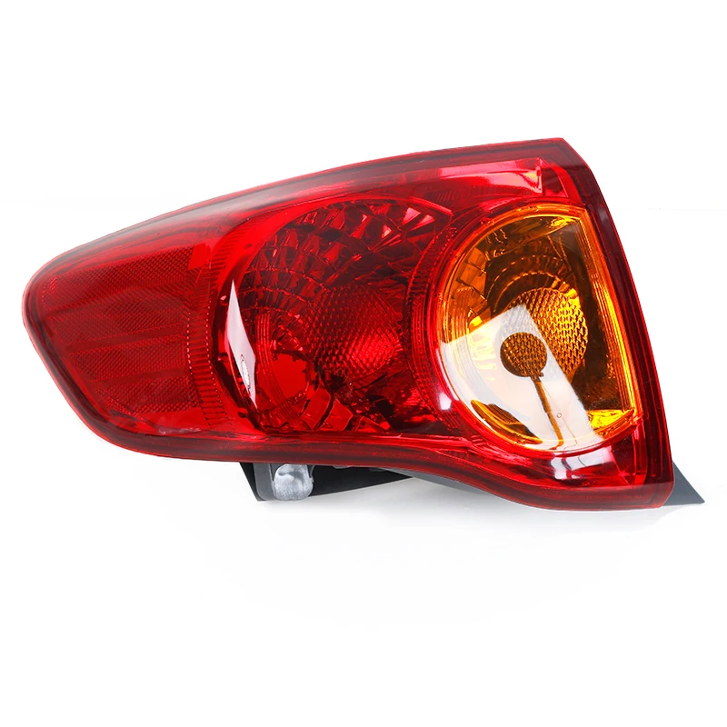 For Toyota Corolla 2008 2009 2010 Taillight housing  Car Rear Brake Lamp Outer Side Tail Light Without bulb 8155002460