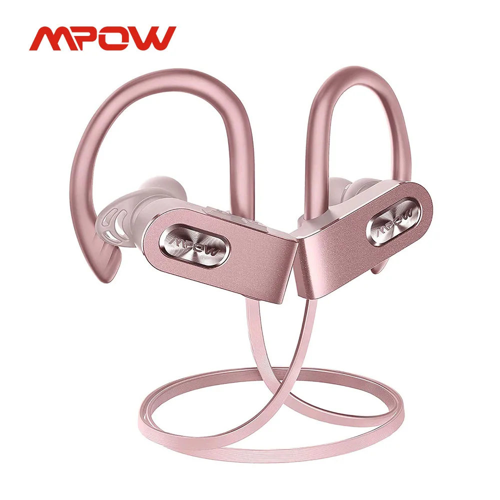 Mpow Flame 2 Wireless Sport Headsets CVC6.0 Noise Cancelling Earbuds 22H Time Bluetooth V5.0 with Mic Running