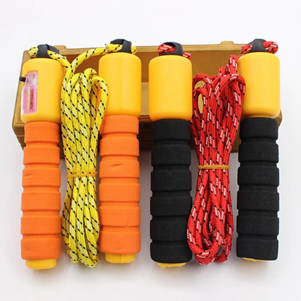 Smooth Spinning Tangle-Free Soft Skipping Rope for Workout