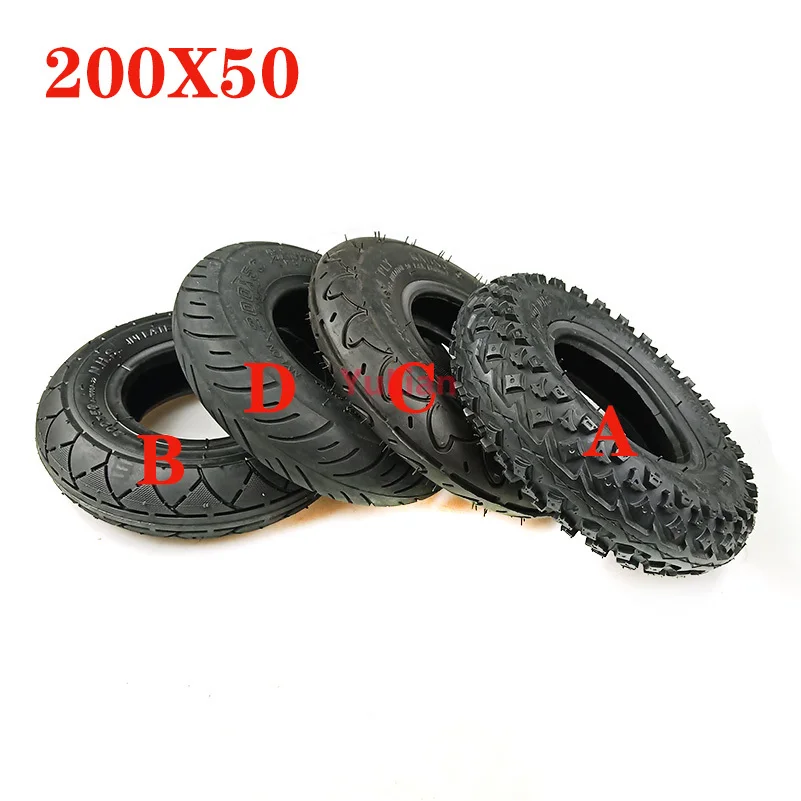 고품질 내부 외부 타이어 200x50, 8 인치 미니 전기 스쿠터 타이어, 전기 자동차 200x50 타이어 액세서리