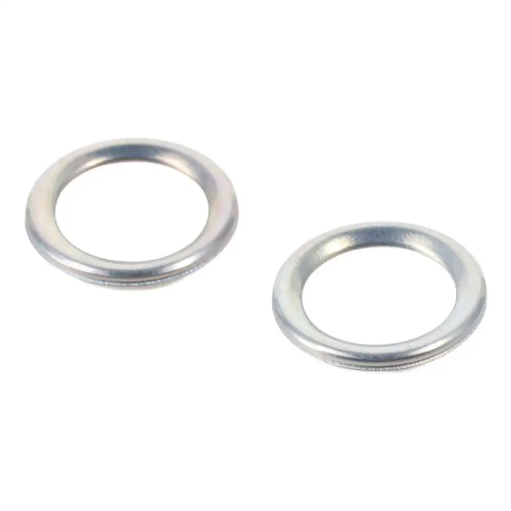 Car Accessories Parts Silver Transmission Drain Plug Gasket Alloy Round Plug Gasket 35178-30010 For Car 20Pcs