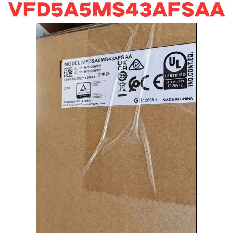 

Новый инвертор VFD5A5MS43AFSAA 2,2 кВт
