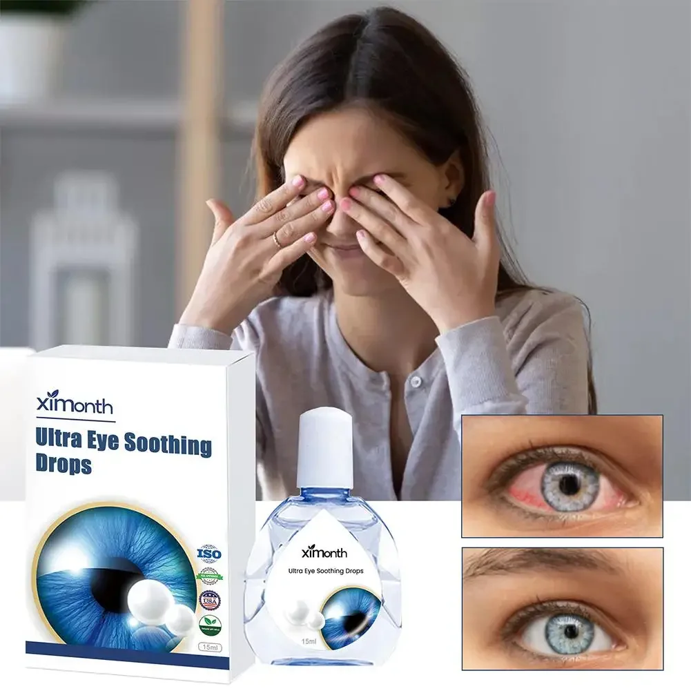 

Eyesight Improvement 15ml High Quality Eye Drops Relieve Itchy Discomfort Eyes Clean Vision Liquid Detox Blurred Dry Drop Z7H3