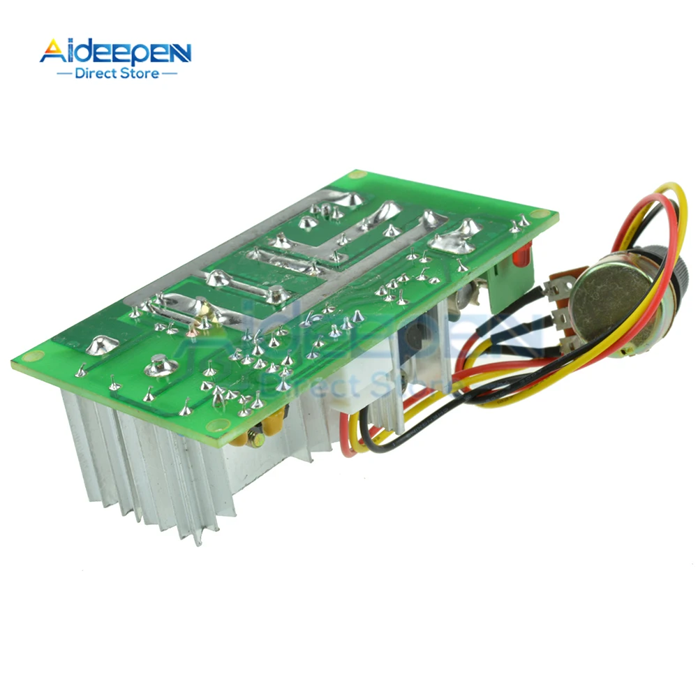DC10-60V DC motor speed regulator 12V 24V 36V 48V High power drive module PWM Motor speed controller 20A current regulator