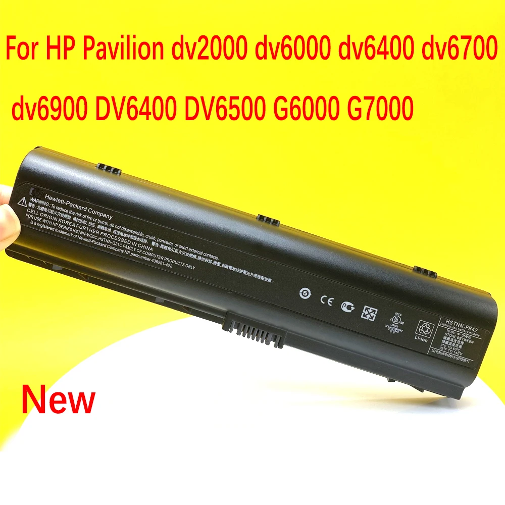 

HSTNN-LB42 Laptop Battery For HP Pavilion dv2000 dv6000 dv6400 dv6700 dv6900 DV6400 DV6500 G6000 G7000 HSTNN-IB42 HSTNN-LB42