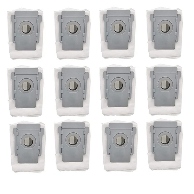 12PCS Reusable Upgraded Vacuum Cleaner Dust Bag for IRobot Roomba I7