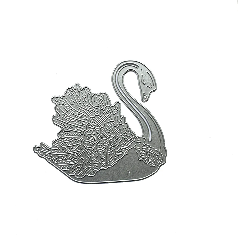Swan motif Scrapbooking Cutting Dies Yiwu stock clearance DIY Paper gift Card Making metal craft Album