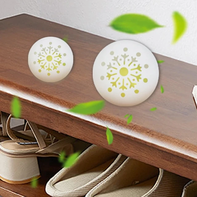 12Db-Es Cipő Szagtalanító Frissítő Gömbök Lábápolási Illatú Levegő-Fresh Cipőszekrény Szekrény Friss Tökéletes Golyó Lábbeli Illat - Image 3