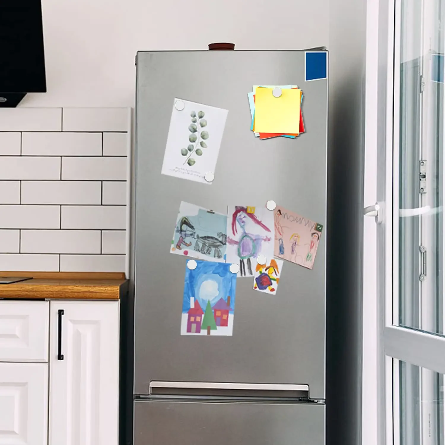 Description Picture 6 of itemSuper Strong Neodymium Disc Magnets Powerful Rare Earth Magnets for Fridge, DIY, Building, Scientific, Craft, and Office Magnets