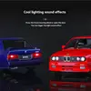 1:24 1988 BMW M3 E30 Alloy Sports Car Model Diecasts Metal Classic Car Model High Simulation Sound and Light Childrens Toys Gift 4