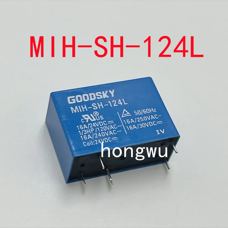 

100% Original New 1PCS MIH-SH-124L DC24V relay 16A 5pins