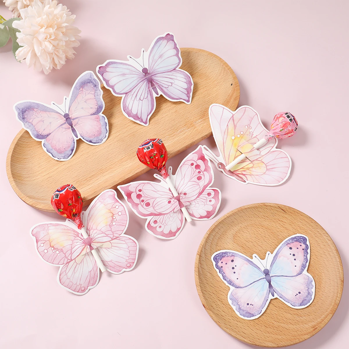 Butterfly Party Snack Tray Butterfly Birthday Party Decoration Kids Girls Birthday Supplies Baby Shower Decoration