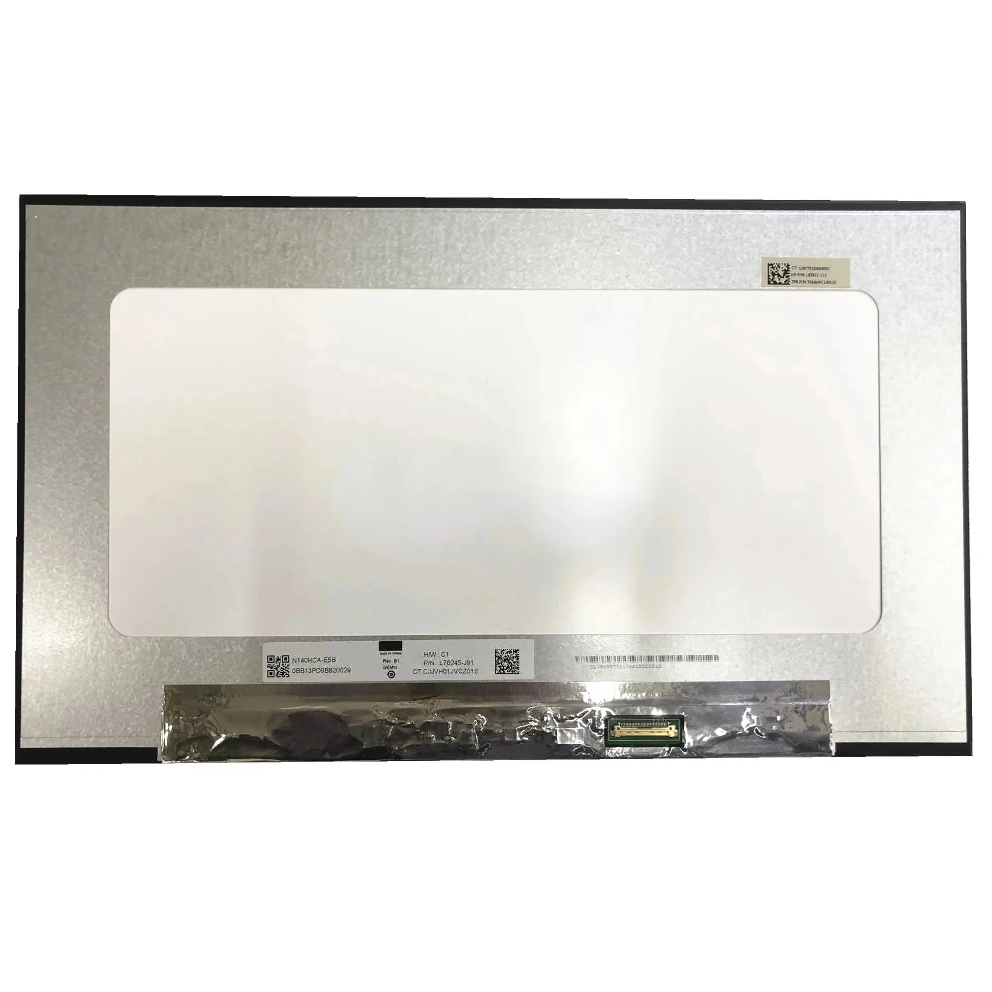 N140HCA-E5B Rev B1 적합 NV140FHM-N4U NV140FHM-N4F N140HCE-G53 N140HCA-E5C N140HCE-ET2 14.0'' LCD 화면 EDP 30 핀